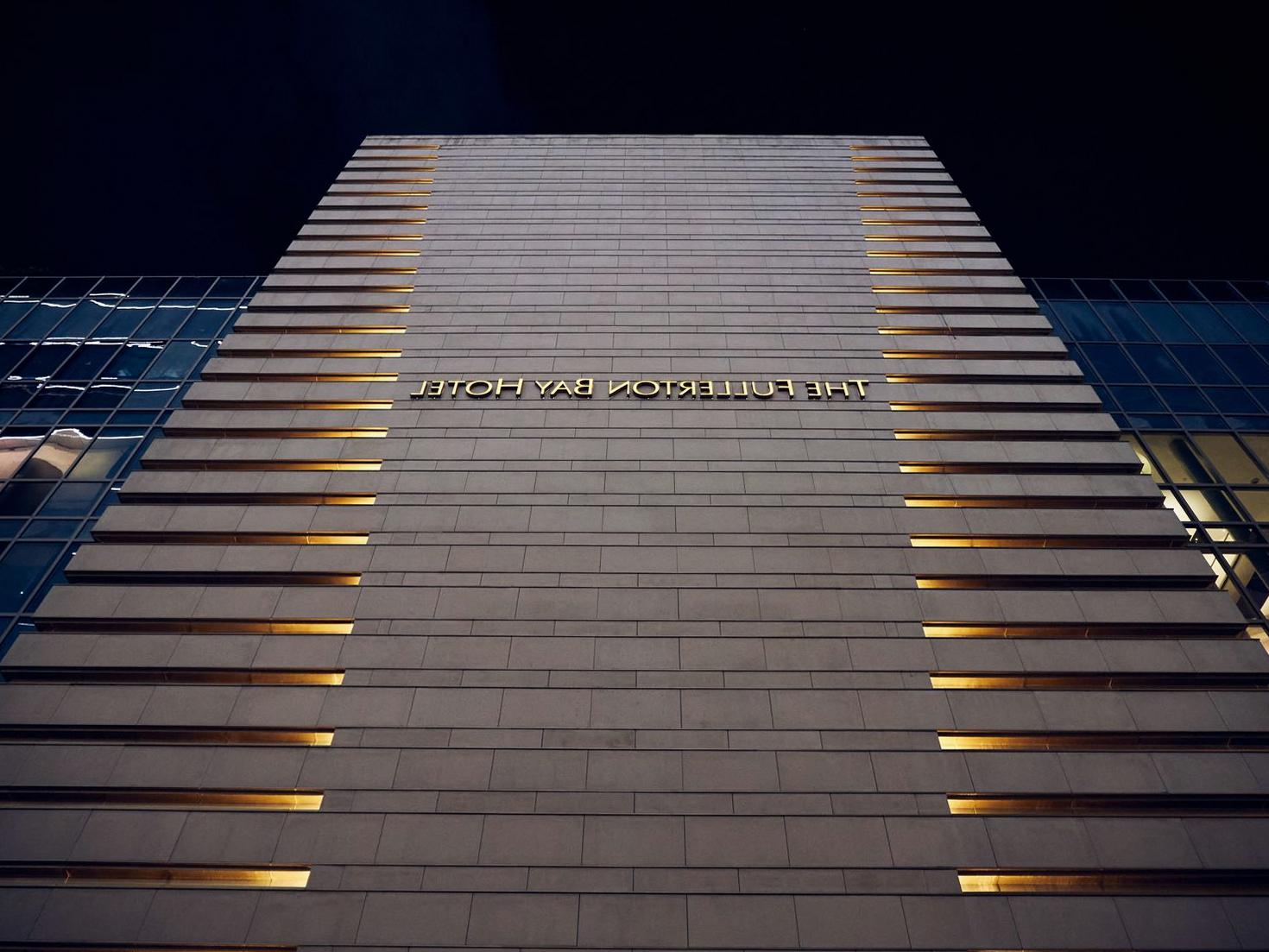 Choiceburst Hotel exterior at night
